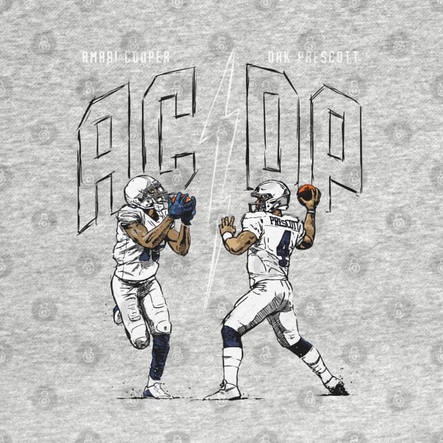 Amari Cooper & Dak Prescott Dallas ACDP by Buya_Hamkac